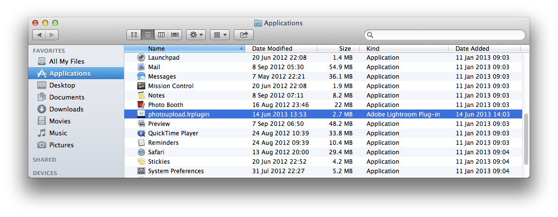Installation - Plug-in Folder (Mac)